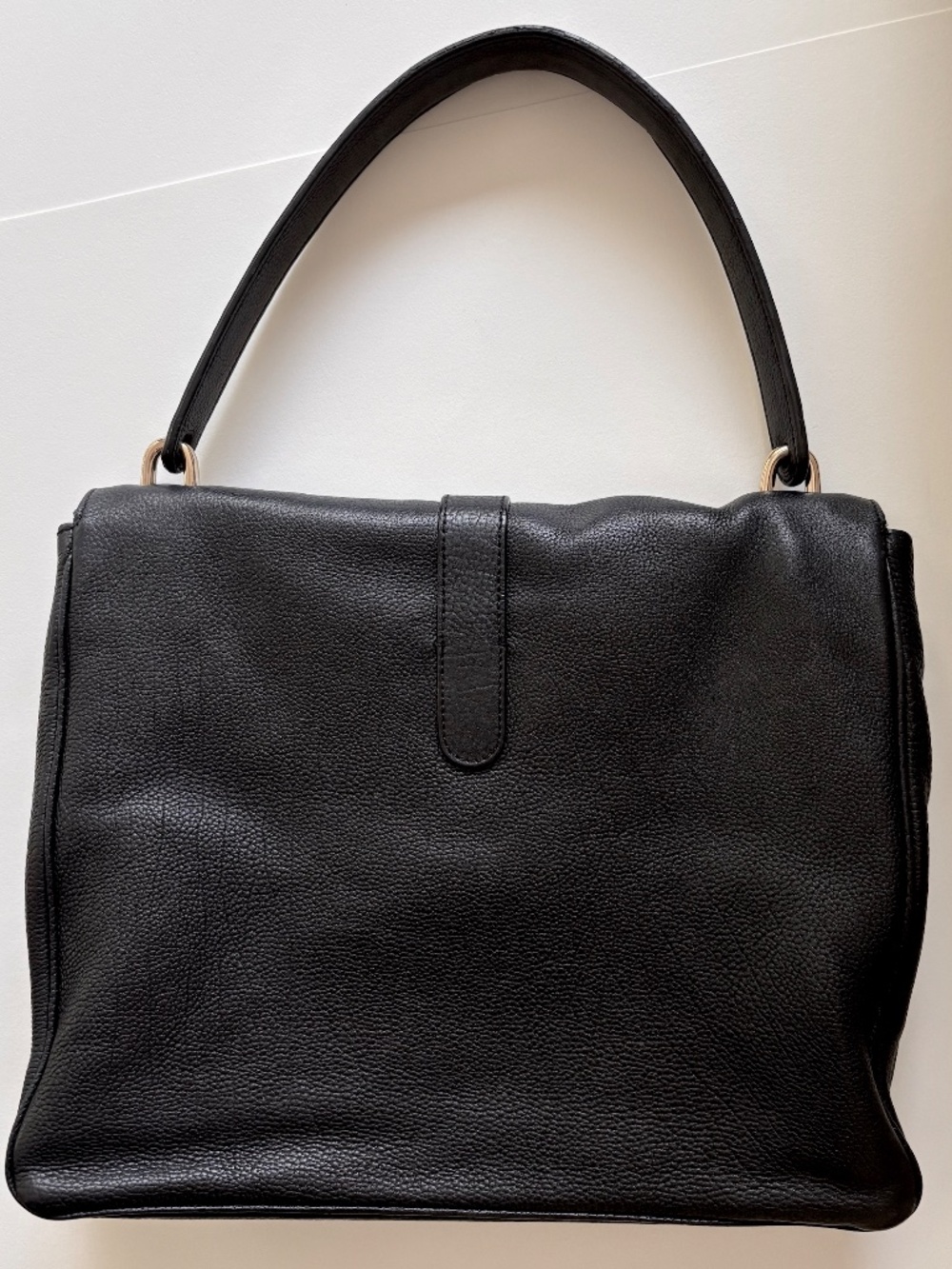 Balenciaga Black pebbled leather shoulder bag, good condition - Picture 2 of 15